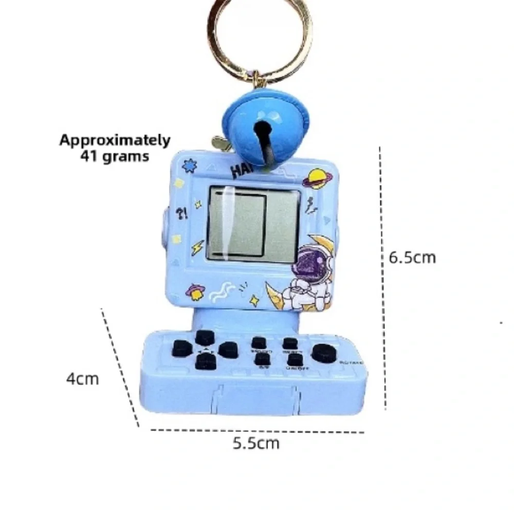 1 pc Mini Retro Game Keychain